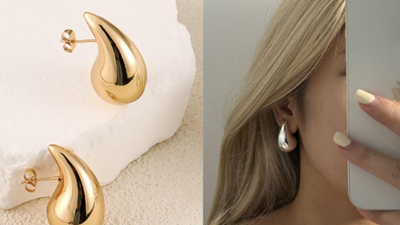 These $11 earrings look just like Bottega Veneta's popular style